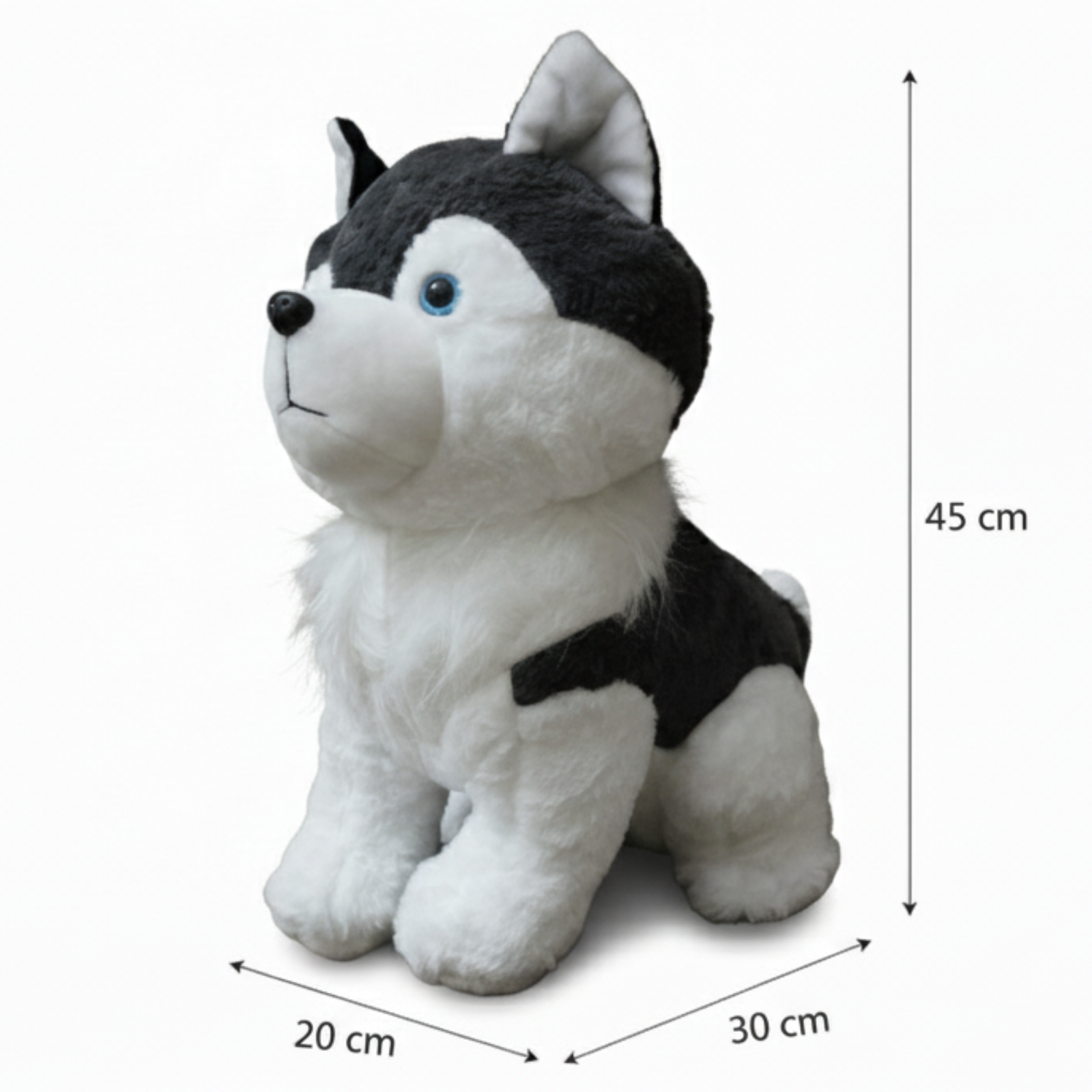 Craftluxe Husky Dog Plush Soft Toy - Image 4