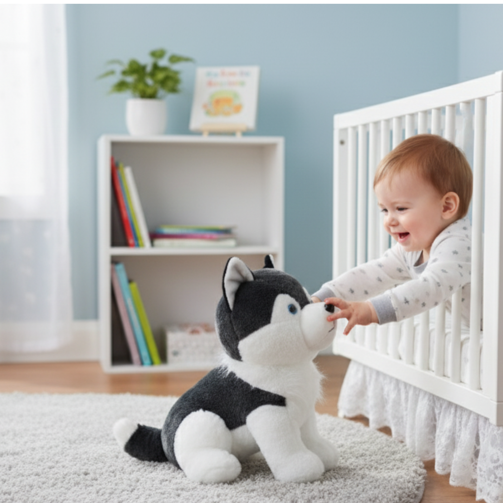 Craftluxe Husky Dog Plush Soft Toy - Image 3