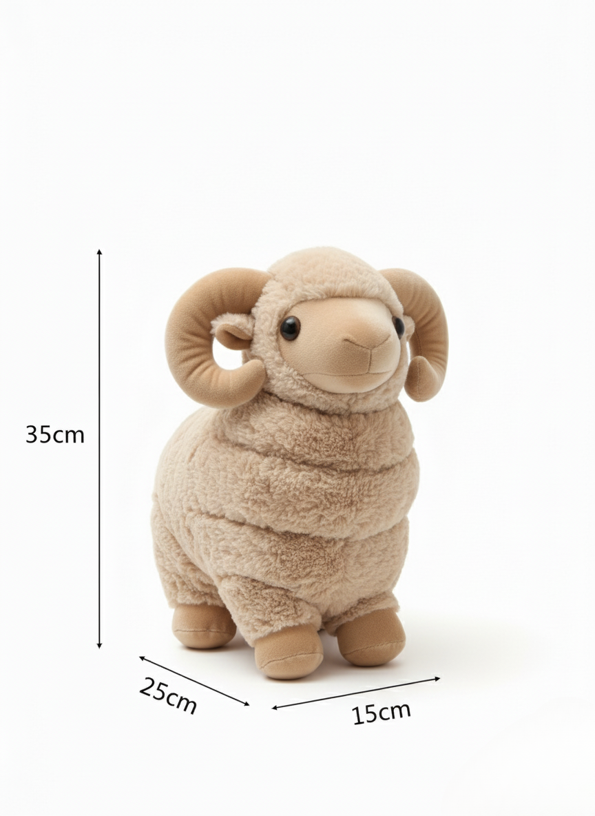 Sheep Soft Toy Plush - Image 5